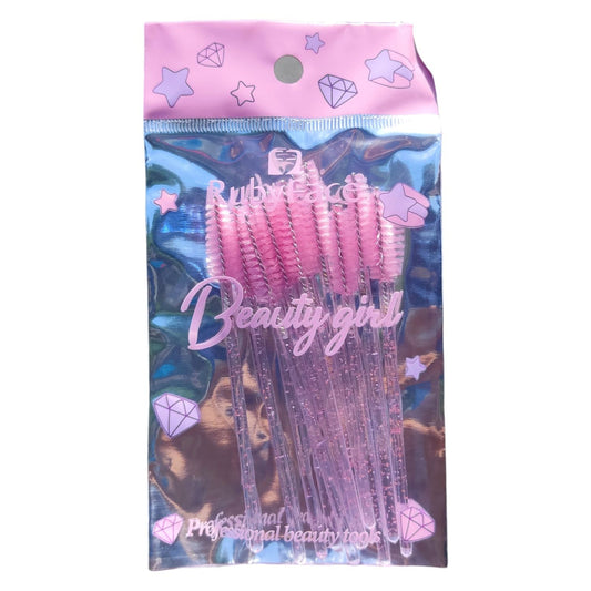 Cepillo desechable para pestañas x12 Ruby Face