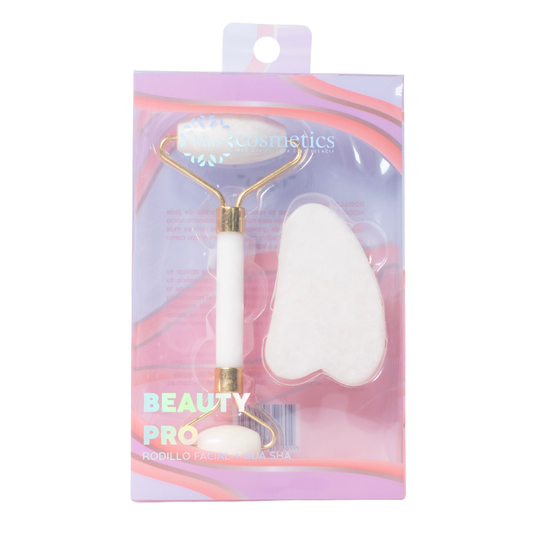 Rodillo Masajeador Con Gua Sha Beauty Pro